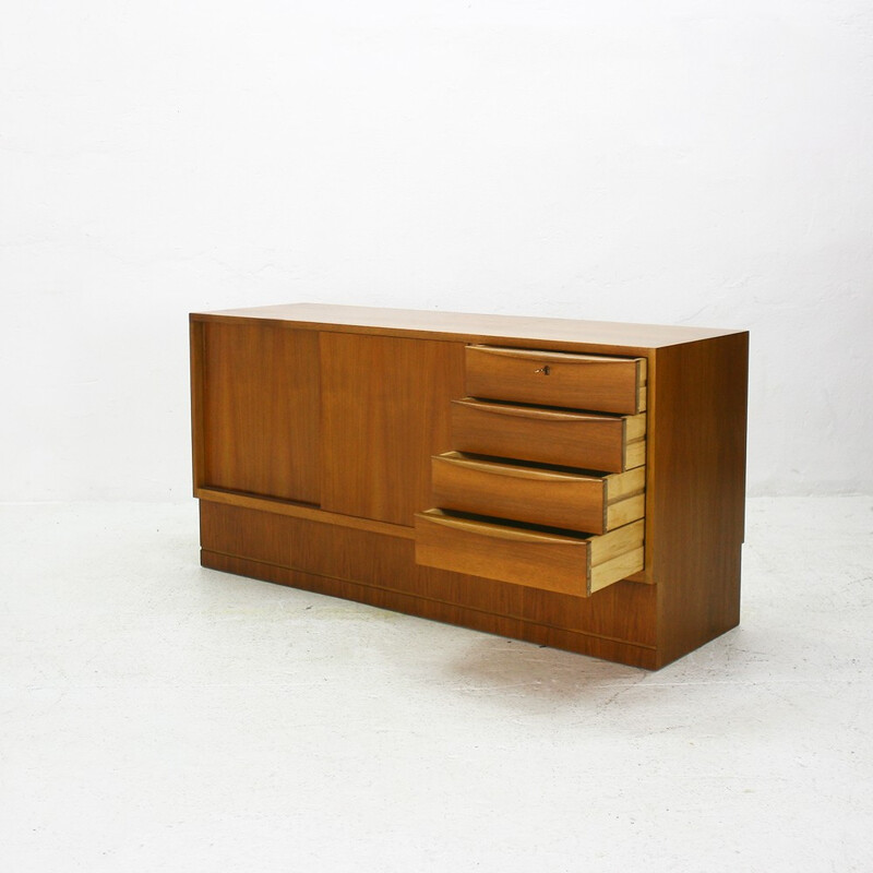 Mid century modern walnut sideboard, Franz EHRLICH - 1960s
