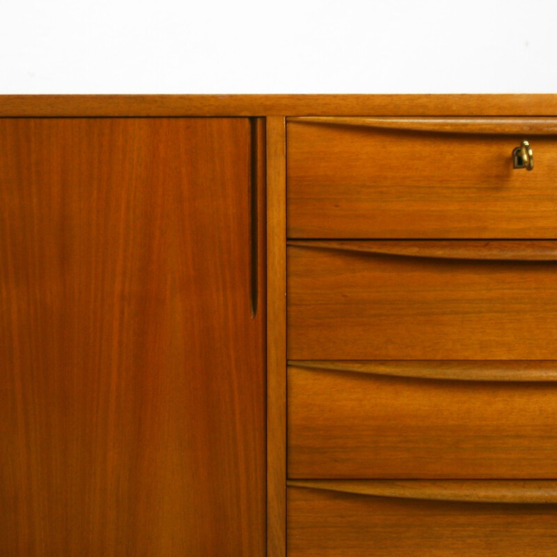 Mid century modern walnut sideboard, Franz EHRLICH - 1960s