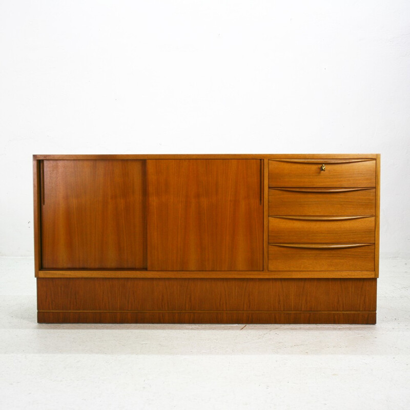 Mid century modern walnut sideboard, Franz EHRLICH - 1960s