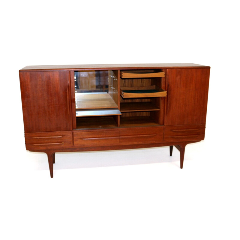 Scandinavian vintage teak sideboard by Johannes Andersen for Uldum Møbelfabrik