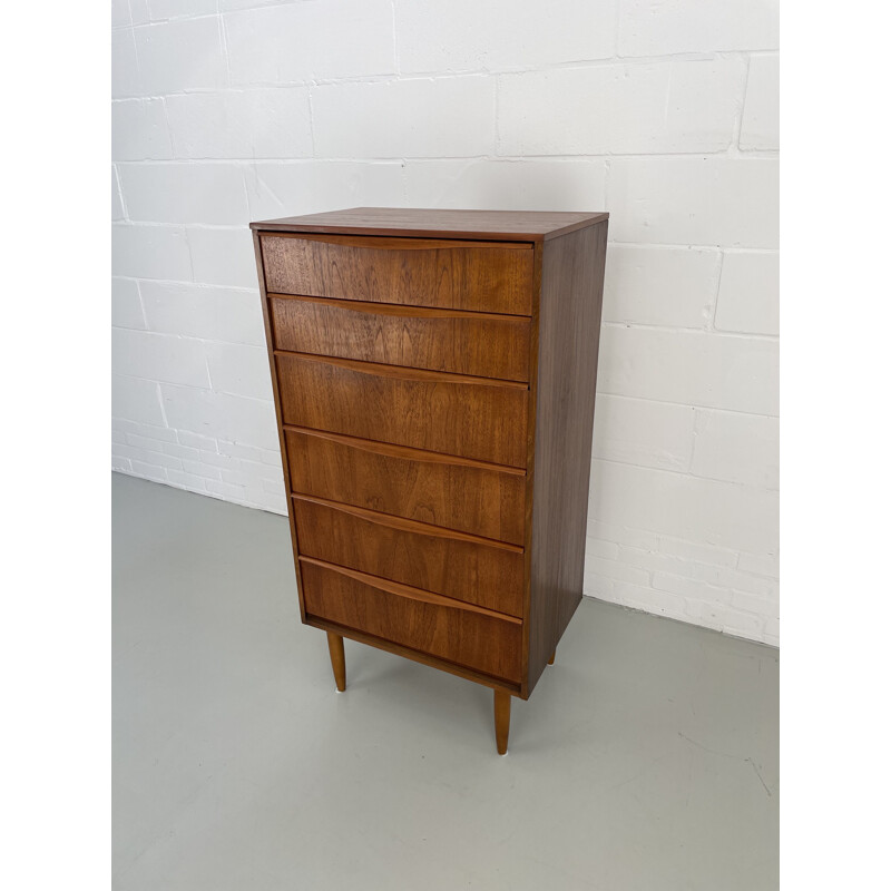 Commode vintage en teck par Frank Guille pour Austinsuite, Angleterre 1960