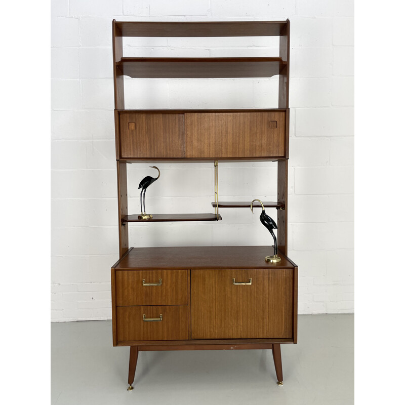 Vintage teak secretary by Frank Guille for Austinsuite London, England 1960s