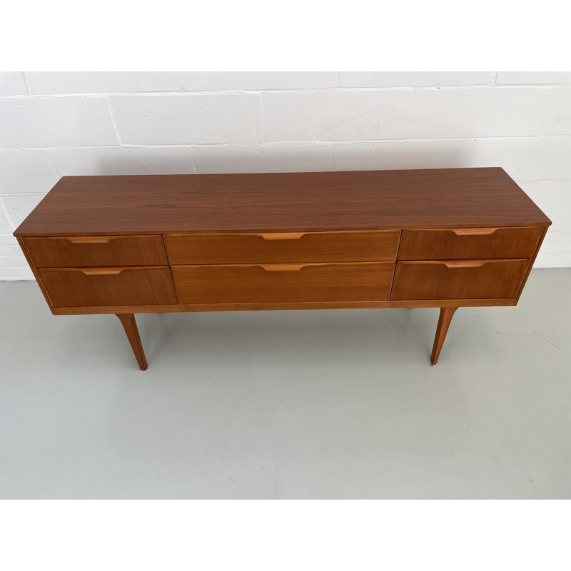 Vintage teak sideboard by F.Guille for Austinsuite London, England 1960s