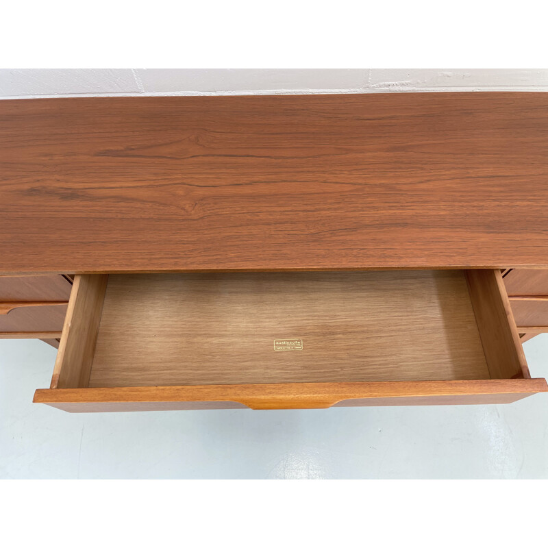 Vintage teak sideboard by F.Guille for Austinsuite London, England 1960s