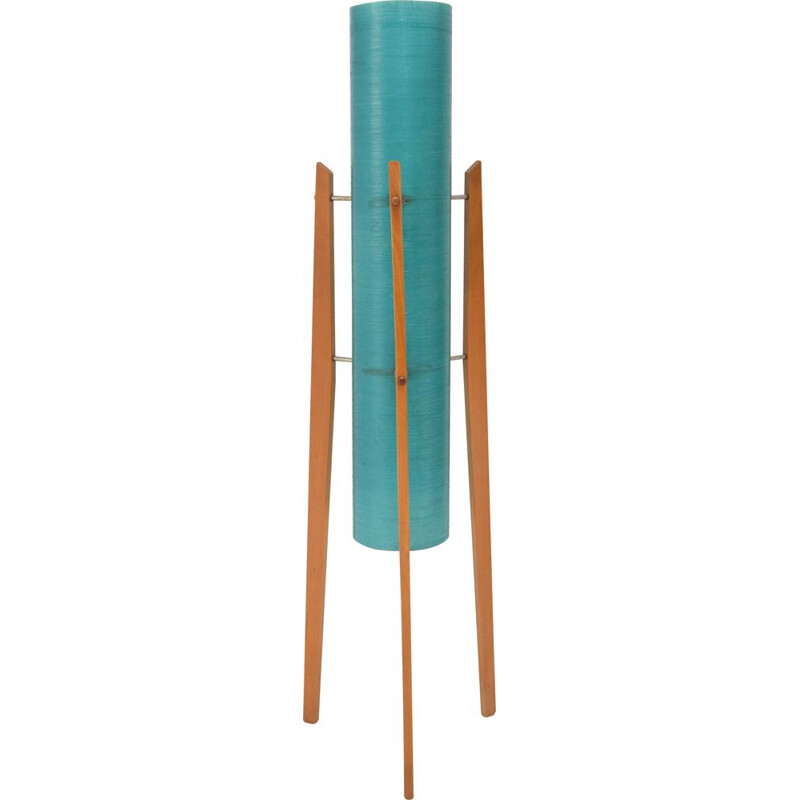 Vintage Rocket floor lamp, Space Age, Czechoslovakia 1970