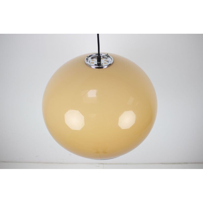 Mid-century pendant lamp by Harvey Guzzini for Meblo, Italy 1970s