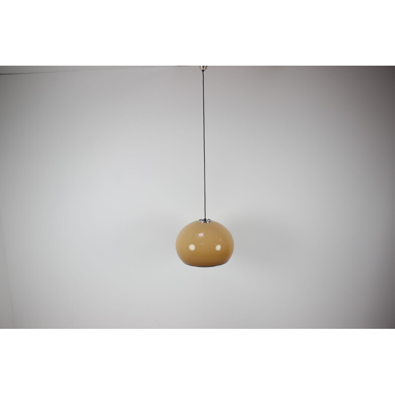 Mid-century pendant lamp by Harvey Guzzini for Meblo, Italy 1970s