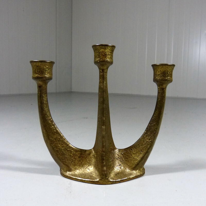 Bronze candle holder - 1960s