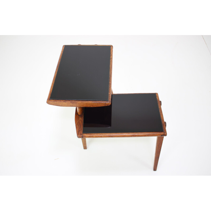 Mid-century adjustable nesting tables, Czechoslovakia 1960s