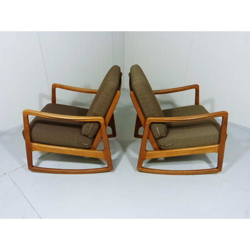 France & Son rocking chair, Ole WANSCHER - 1960s