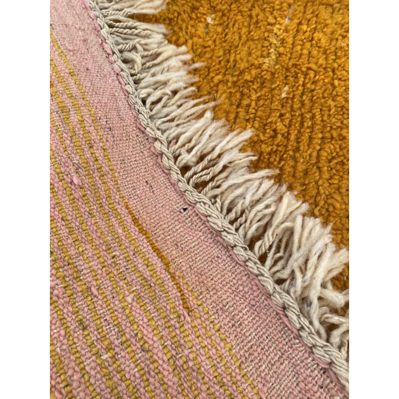 Vintage Berber Boujaad wool rug