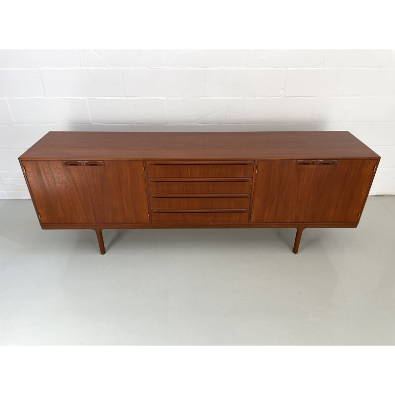 Vintage teak sideboard with 4 doors and 4 drawers for McIntosh, 1960s