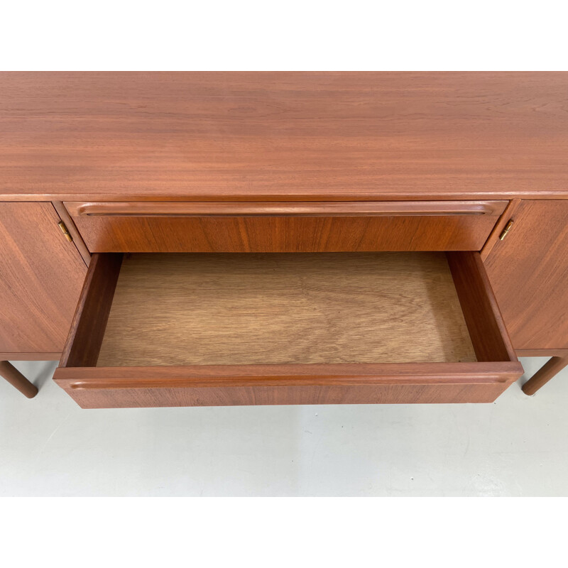 Vintage teak sideboard with 4 doors and 4 drawers for McIntosh, 1960s