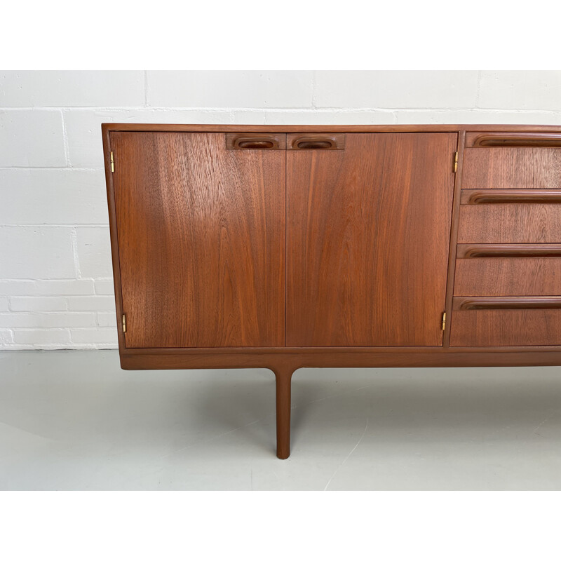 Vintage teak sideboard with 4 doors and 4 drawers for McIntosh, 1960s