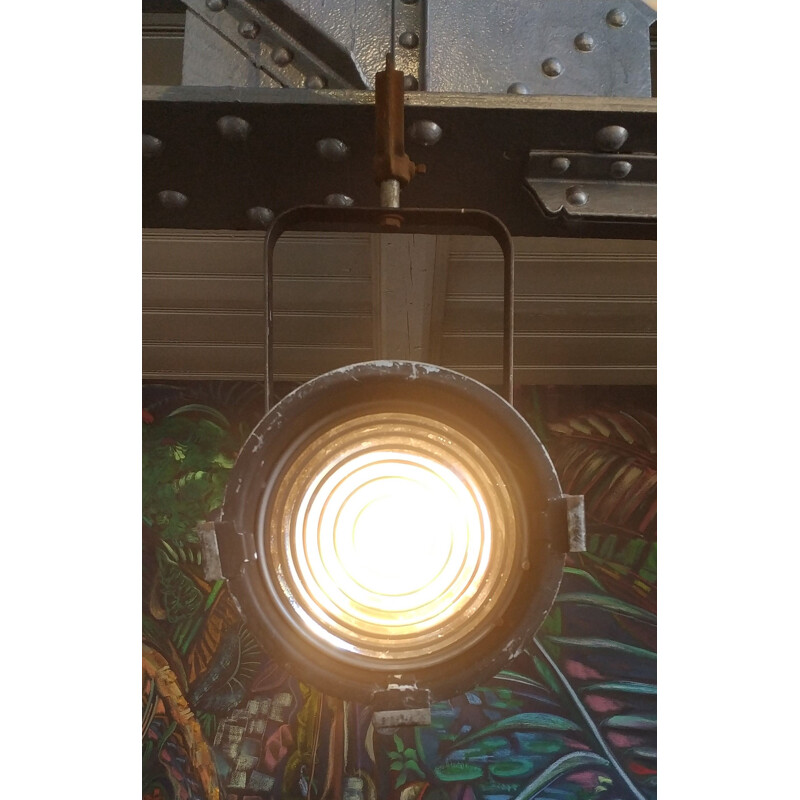 Lampe de scène ellipsoïdale vintage par Century Lighting Inc, USA 1960