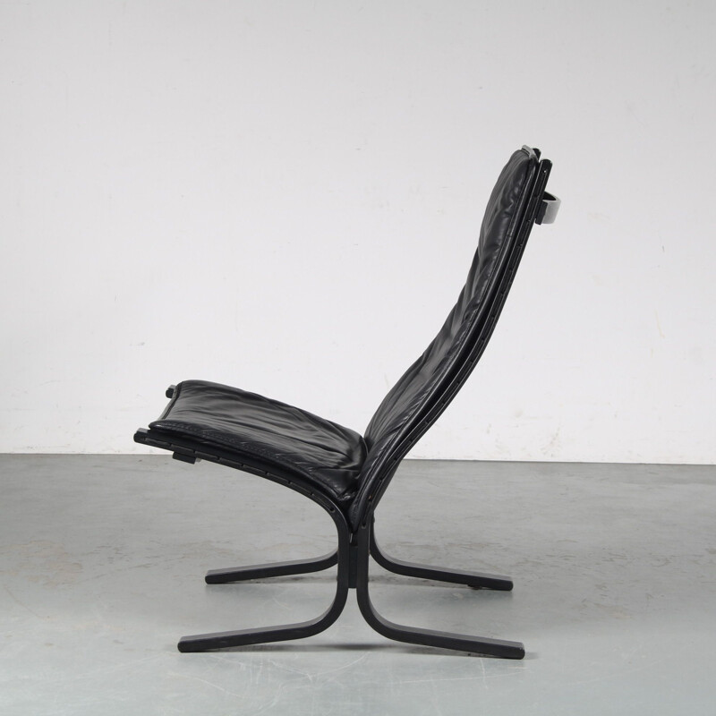 Vintage lounge chair by Ingmar Relling for Westnofa, Norway 1970s