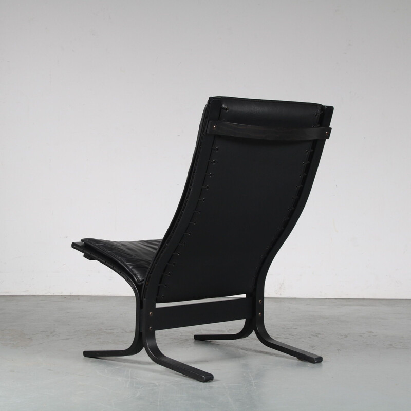 Vintage lounge chair by Ingmar Relling for Westnofa, Norway 1970s