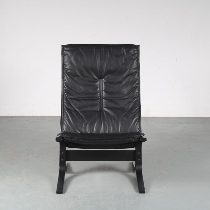 Vintage lounge chair by Ingmar Relling for Westnofa, Norway 1970s