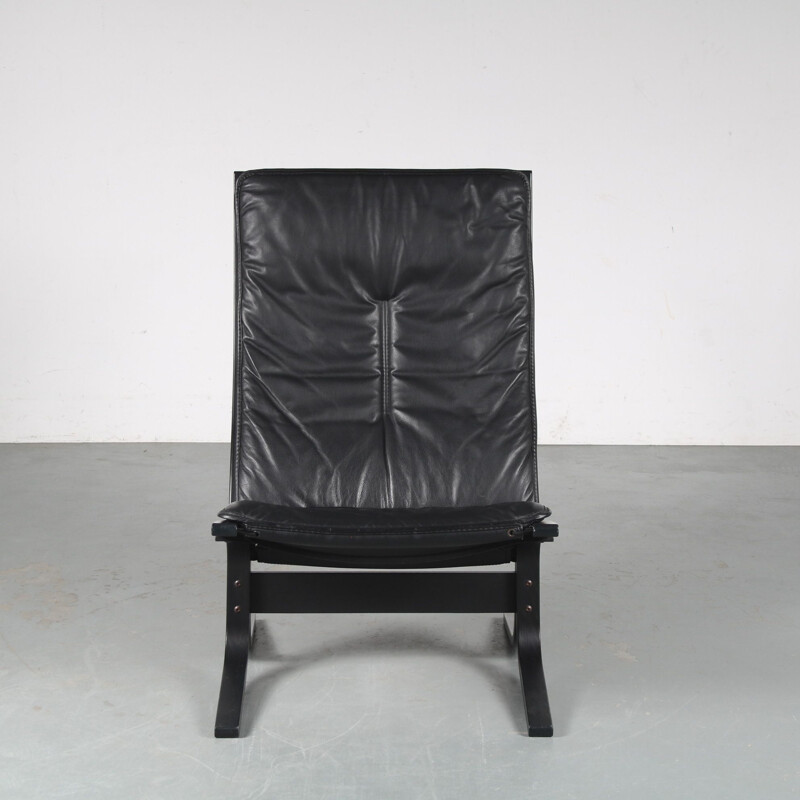 Vintage lounge chair by Ingmar Relling for Westnofa, Norway 1970s