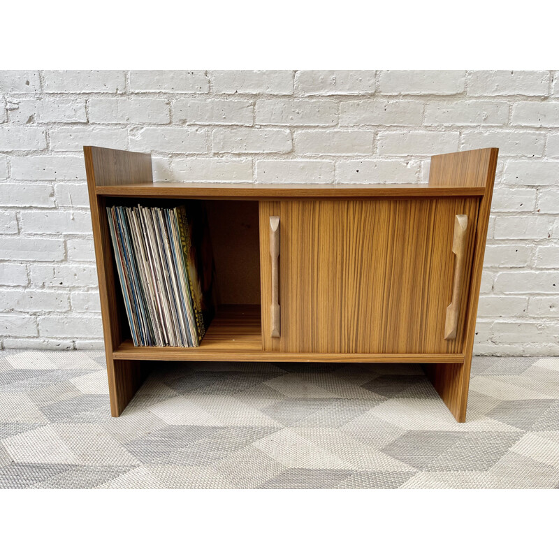 Vintage highboard with sliding doors, 1970