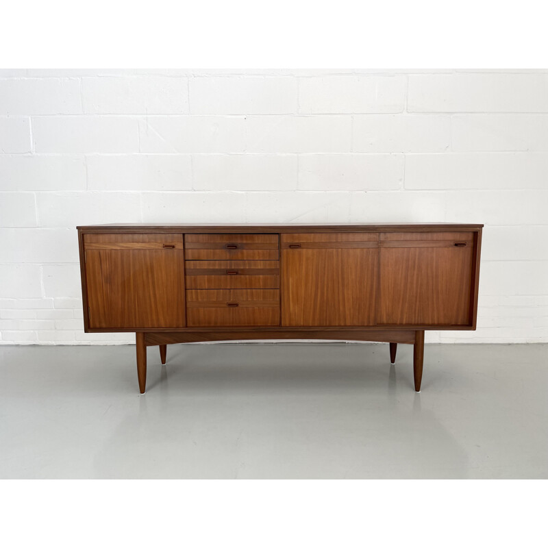 Vintage dark teak sideboard, 1960