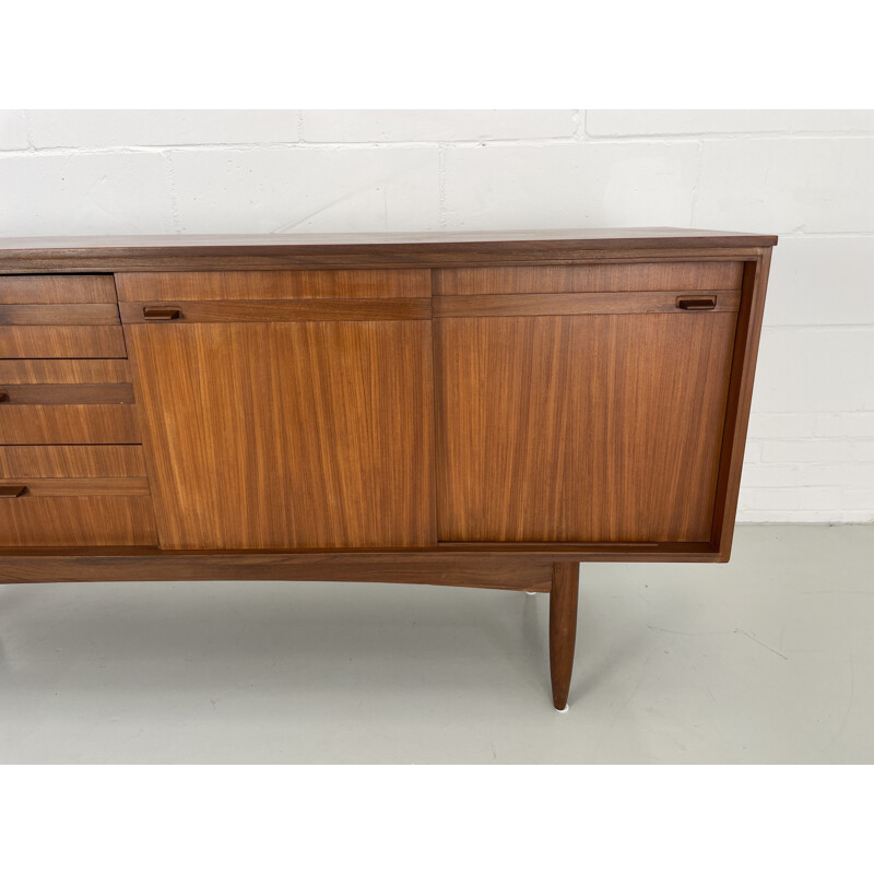 Vintage dark teak sideboard, 1960