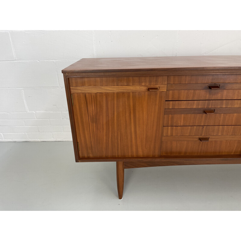 Vintage dark teak sideboard, 1960