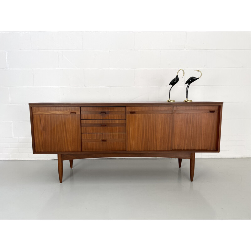 Vintage dark teak sideboard, 1960