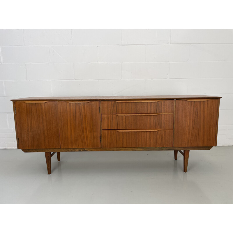 Vintage dark teak sideboard, 1960