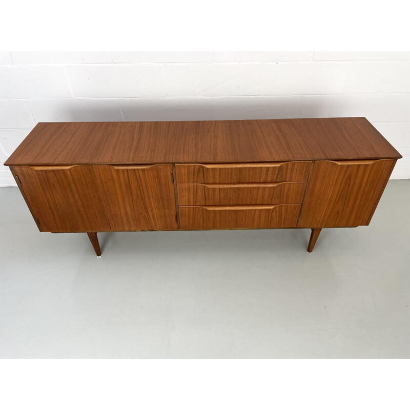 Vintage dark teak sideboard, 1960