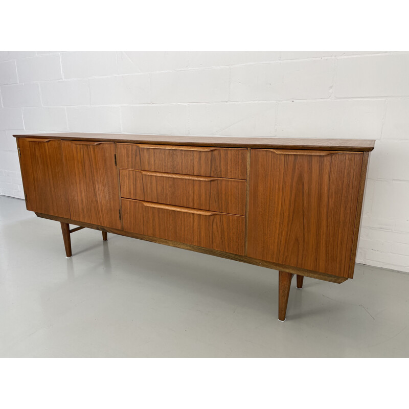 Vintage dark teak sideboard, 1960