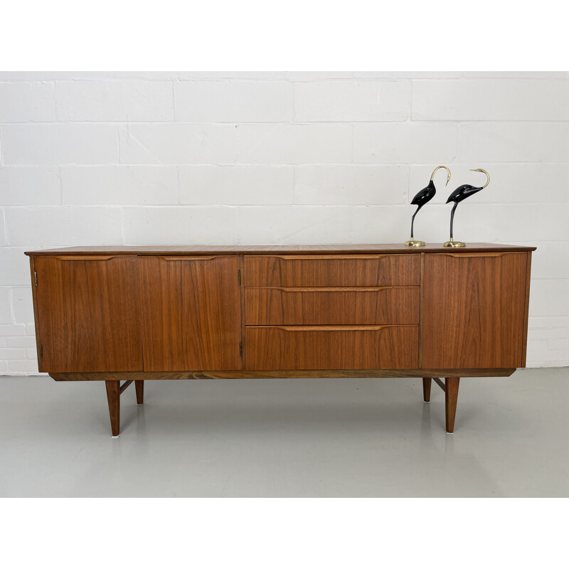 Vintage dark teak sideboard, 1960