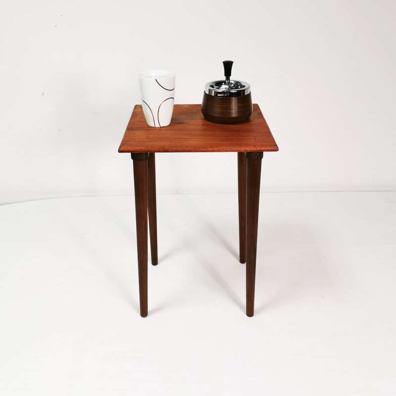 Vintage teak side table, Denmark 1960