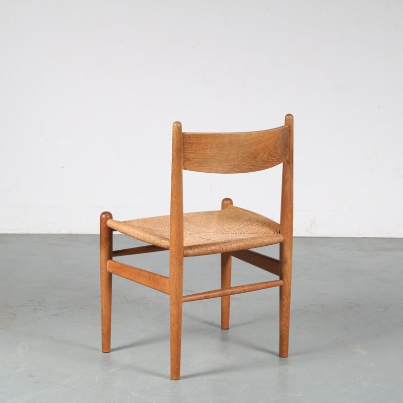 Set of 4 vintage "CH36" chairs by Hans J. Wegner for Carl Hansen, Denmark 1950