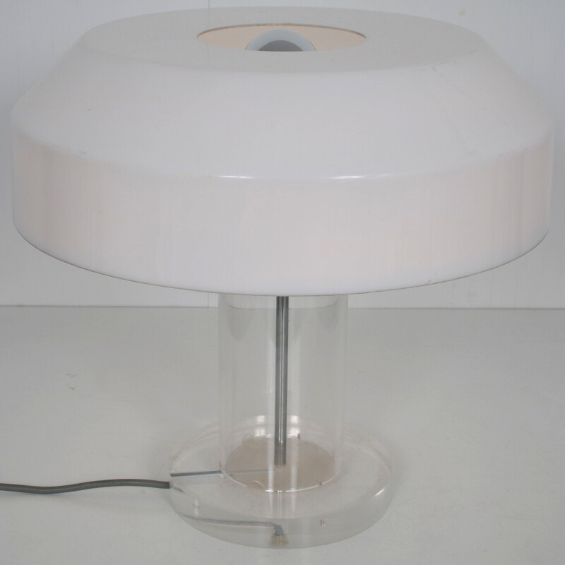 Lampe de table vintage "ABN" par Aldo van den Nieuwelaar, Pays-Bas 1970