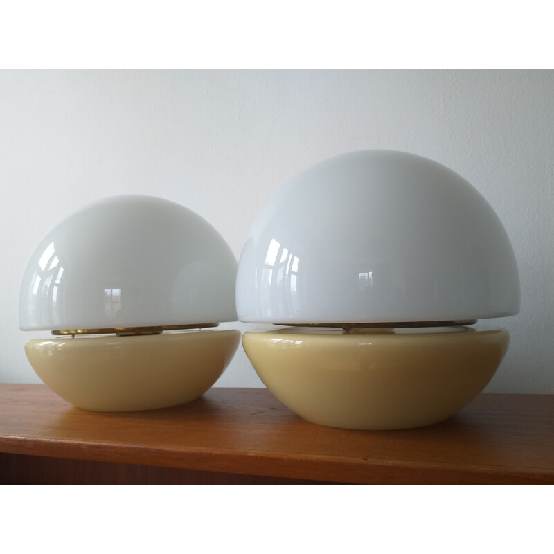 Paar Vintage-Tischlampen, 1970