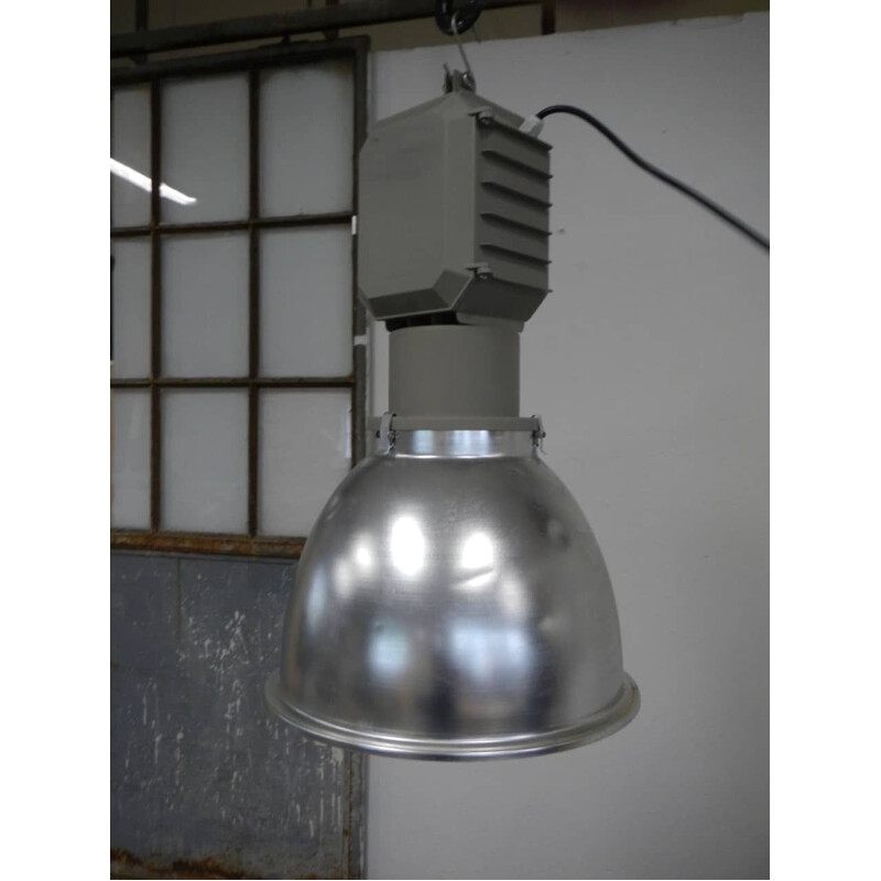 Vintage aluminium lamp voor Soldi e Scatti