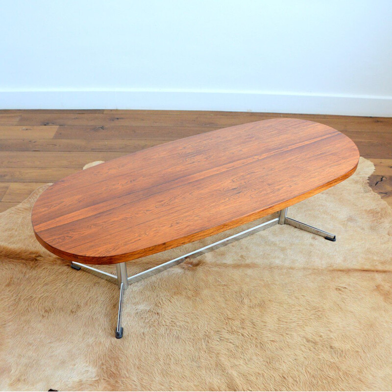 Vintage Danish rosewood design coffee table, 1960s