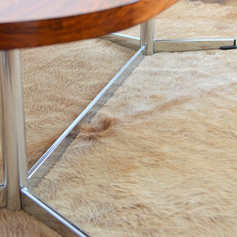 Vintage Danish rosewood design coffee table, 1960s