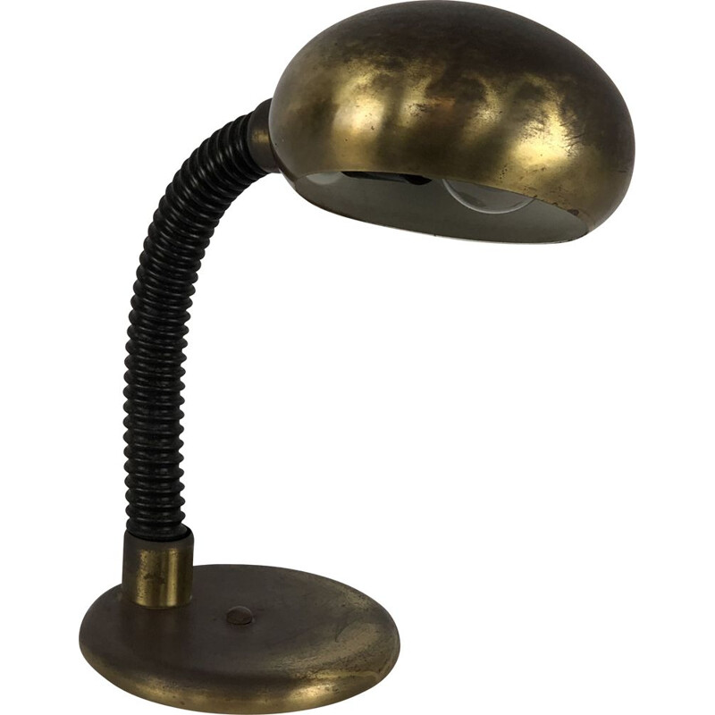 Vintage metal table lamp Targetti, 1970