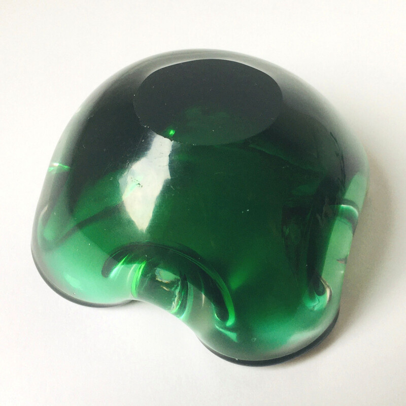 Mid-century Murano glass ashtray, Italy 1960s