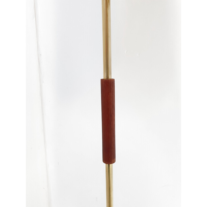 Vintage teak floor lamp