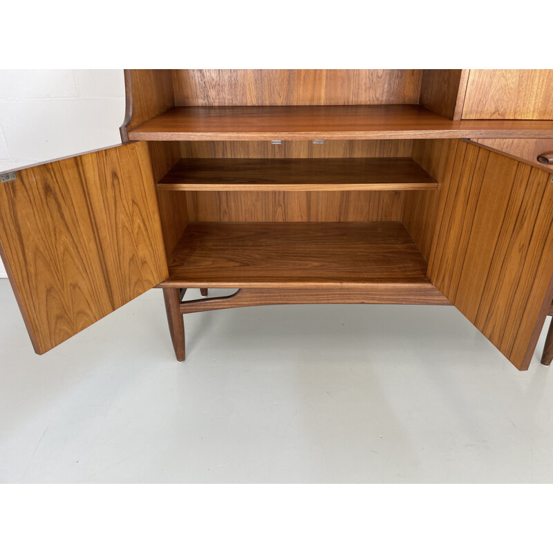 Vintage teak highboard by Kofod Larsen for G-Plan, 1960s