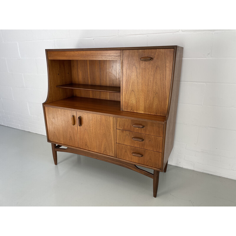 Vintage teak highboard by Kofod Larsen for G-Plan, 1960s