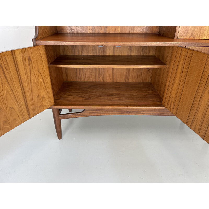 Vintage teak highboard by Kofod Larsen for G-Plan, 1960s