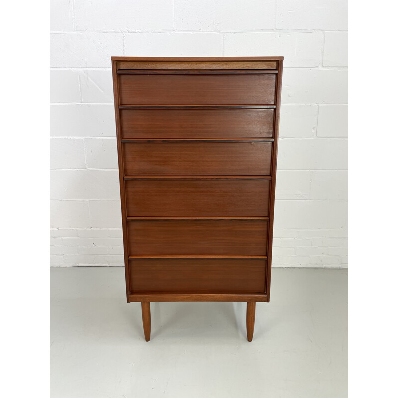 Vintage teak chest of drawers by Frank Guille for Austinsuite London, England 1960s