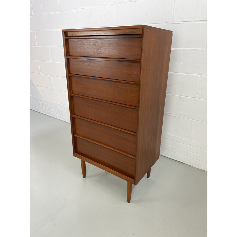 Vintage teak chest of drawers by Frank Guille for Austinsuite London, England 1960s