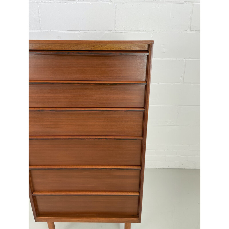 Vintage teak chest of drawers by Frank Guille for Austinsuite London, England 1960s