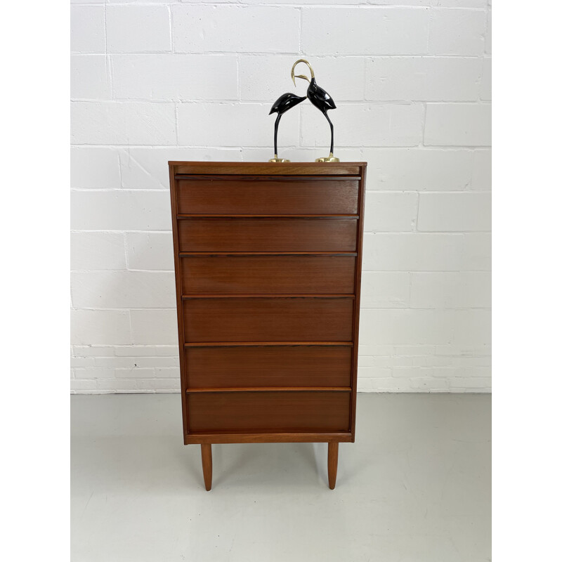 Vintage teak chest of drawers by Frank Guille for Austinsuite London, England 1960s