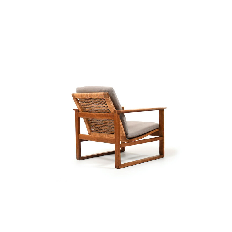 Vintage armchair model BM-254 by Børge Mogensen for Fredericia Stolefabrik, 1956s